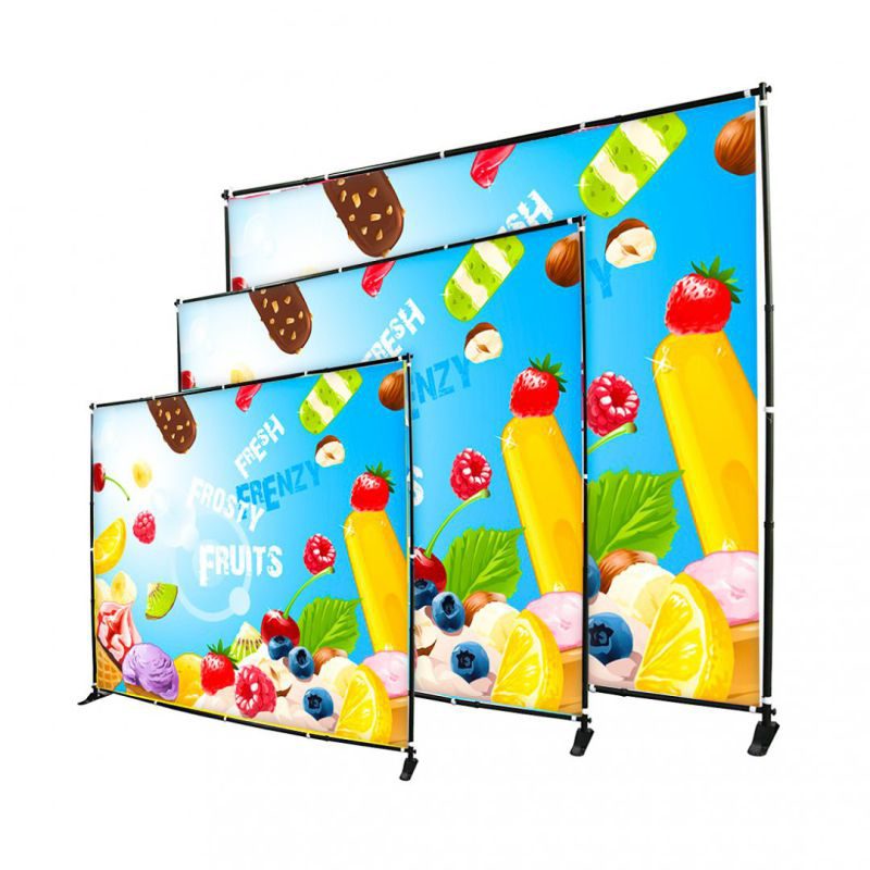 Adjustable Backdrop Banner